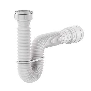 SIFAO SIMPLES SANFONADO 0,69 M BRANCO C/ SUPORTE CENSI