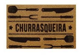 TAPETE VINIL SUPER PRINT 40CM X 75CM CHURRASQUEIRA KAPAZI