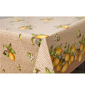 TOALHA MESA CLASSIC 0,22MM CLASSIC LIMAO 1,37M X METRO KAPAZI