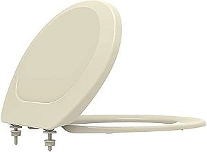 ASSENTO RIGIDO PP OVAL PREMIUM CREME/MARFIM TUPAN AP006