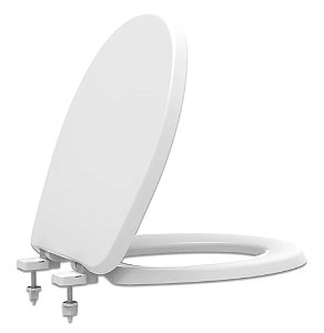 ASSENTO RIGIDO TERMOFIXO OVAL EVOLUTION SOFT CLOSE BRANCO TUPAN UTFEV00S