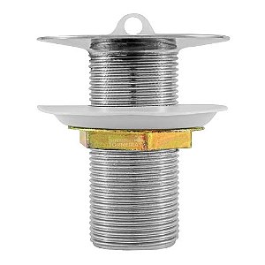 VALVULA LAVATORIO S/L C/PORCA LATONADA METAIS REI