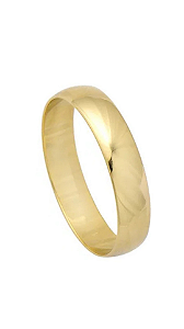 Aliança Banhada em Ouro 18k ANF420