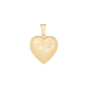 PINGENTE BANHADO EM OURO 18K PGF 483