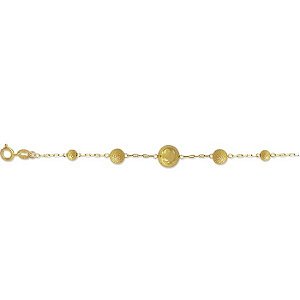 PULSEIRA BANHADA EM OURO 18K 00719/18