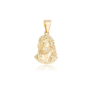 PINGENTE FACE CRISTO MEDIO PGF 0489 M