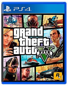 Jogo Grand Theft Auto V - PS4 - Loja Mega