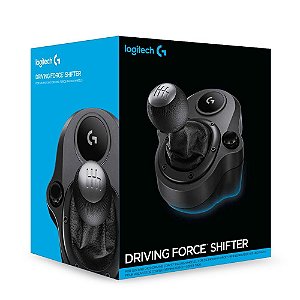 Câmbio Logitech G Driving Force, Compatível com Volantes Logitech G923, G29 e G920 (SEMINOVO)