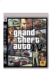 Grand Theft Auto Iv Standard Edition Rockstar Games Ps3 (seminovo)
