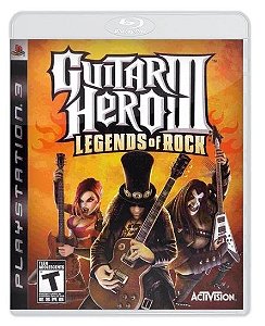 Guitar Hero III: Legends of Rock - PS3 - (Seminovo)