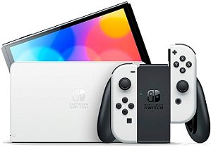 Nintendo Switch OLED 128GB Desbloqueado (Seminovo)