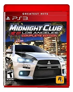 Midnight Club: Los Angeles – PS3 (Seminovo)