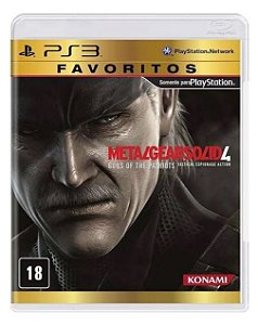 Metal Gear Solid 4: Guns of the Patriots – Ps3 (Seminovo)