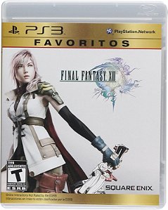 Final Fantasy XIII – Favoritos - PS3 (Seminovo)