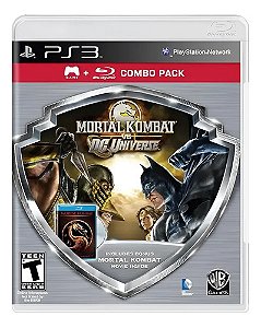Mortal Kombat vs. DC Universe – Silver Combo Pack – PS3 (Seminovo)