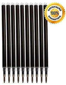 Refil Caneta Mágica Fantasminha Tecido Apaga Calor Preta