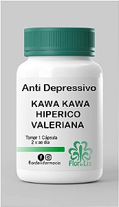 Anti Depressivo em Capsulas Kawa/Hiperico/Valeriana