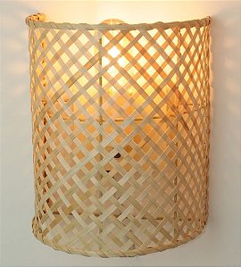 Arandela Palha Trançada