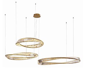 Pendente Crystal Ring 3