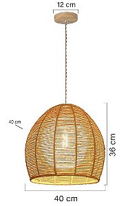 Pendente Sisal 1