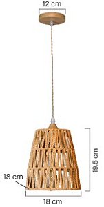 Pendente Sisal 1