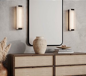 Arandela Marble Plate