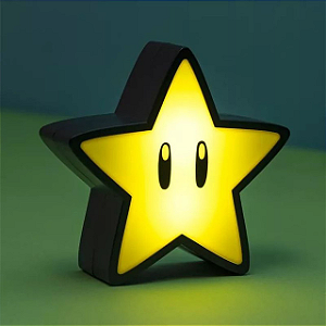 Luminária Estrela com som Super Mário Bros