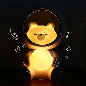 Luminária Astronauta Urso