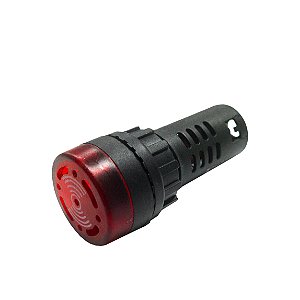 Buzzer 22MM Vermelho