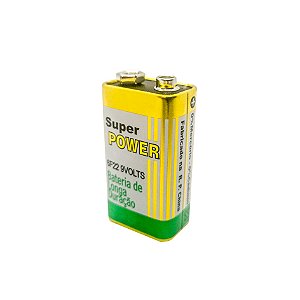 Bateria 9V 6F22 - Caixa com 10 pçs