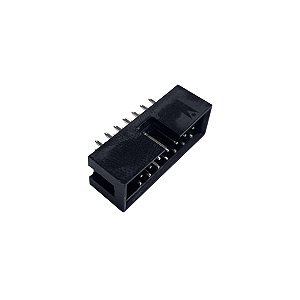 Box Header DK301 14P 180º 2.54MM - Kit 10 Unidades