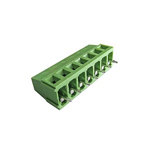 Borne Kre MX128 14MM - 07 VIAS 5,08MM VERDE - Kit 10 Unidades