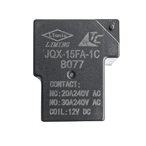 Relé T90 Preto 12V - 10 Unidades