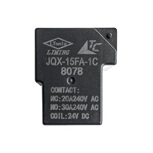 Relé T90 Preto 24V - 10 Unidades