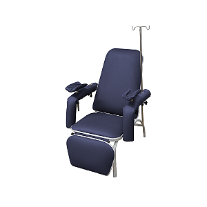 Poltrona Coleta de Sangue Standard Com Suporte de Soro
