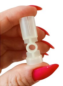 Bucha Plástica Amarela 28 - Pacote com 50 unidades