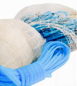 Tarrafa Fio 0,60 - Malha 3,5 entre nó - 18 Metros de Roda