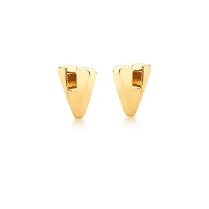 Argola Triângulo Invertido Click