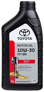 Óleo Motor Original Toyota 10w30 Sm Mineral (1L)