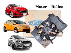 Ventoinha original Ford New Fiesta 2010 2011 2012 2013 2014 D3B58C607AE