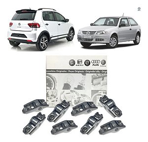 Kit 8 Balancim Do Motor 030109411b Gol Fox Golf - Original