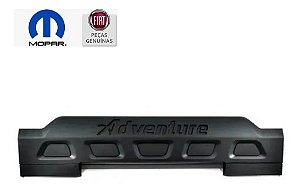 Moldura Tampa Parachoque Traseiro Strada Adventure Fiat Original 100179596