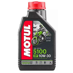 Óleo de motor Motul semi-sintético 10W-30 Moto e Quadriciclo