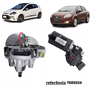 Motor limpador Idea Fiat Punto Linea 2006 A 2016 7085034 original