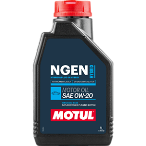 Óleo de Motor de carro Motul Ngen Hybrid 0w-20 1l