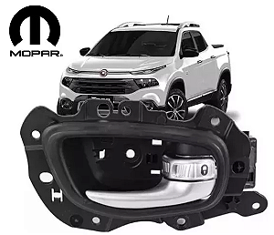 Maçaneta porta interna direita Fiat Toro original 53215709