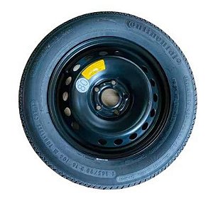 Estepe fino Renault Duster Roda Pneu 145/90R16 novos