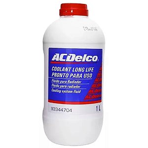 Aditivo Radiador Pronto Para Uso Acdelco 1 Litro Laranja 93344704