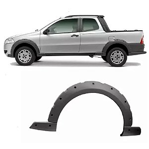 Moldura Paralama Esq. Strada Working 1.4 13/ Original Cinza 100185998