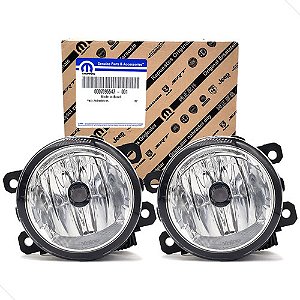 Par Farol Neblina C/ Lampada Original Mopar Jeep Renegade